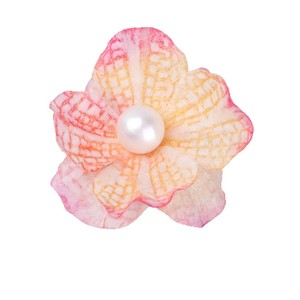 Accesorios para el Cabello con Flores de Orquídea Artificiales y Adornos de Perlas para Uso Casual, Hechos a Mano, Primavera 2025 - Product Image 5