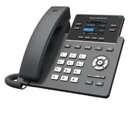 Téléphone VoIP Wiegand de qualité opérateur Grandstream GRP2612 avec système d'exploitation Linux, prise en charge PoE et GSM, origine CN/GUA