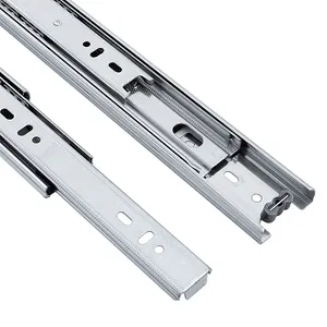 Best Selling Push Open Soft Close Double-Deck Galvanized Steel Mini Drawer Slide