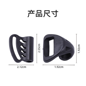 Ganchos de sujeción para bolsos, mochilas, impermeables, resistentes al desgaste, con capacidad de carga, ganchos de cordón de color sólido, accesorios de cincha - Product Image 4