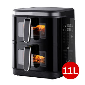 Precio <span class=keywords><strong>de</strong></span> fábrica Venta caliente Vertical Doble puerta <span class=keywords><strong>Freidora</strong></span> <span class=keywords><strong>de</strong></span> <span class=keywords><strong>aire</strong></span> Horno Digital Acero inoxidable 11L <span class=keywords><strong>Freidora</strong></span> <span class=keywords><strong>de</strong></span> <span class=keywords><strong>aire</strong></span> <span class=keywords><strong>de</strong></span> doble capa - Product Image 2