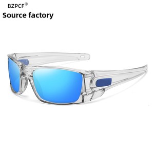 Lunettes de <span class=keywords><strong>soleil</strong></span> polarisées UV400 à monture intégrale pour hommes, protection contre le vent et les tempêtes de sable, à verres photochromiques, idéales pour la conduite, le cyclisme et la pêche en extérieur - Product Image 4