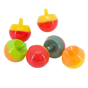 Jouet en capsule pas cher, mini toupie en plastique promotionnelle pour enfants - Product Image 1