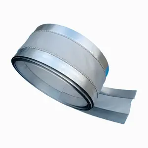 Conector de duto flexível resistente ao calor de ventilação em PVC/PU/Silicone e aço galvanizado personalizado