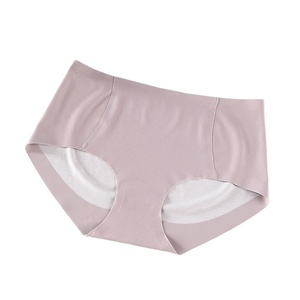 Culottes menstruelles en coton tricoté, anti-fuites, confortables au quotidien, respirantes, écologiques, durables, unies, teintes, douces - Product Image 5