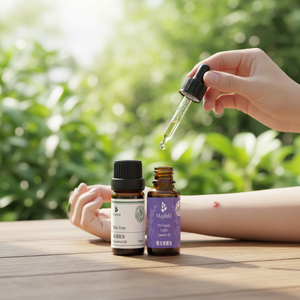 Duo Huile Pure Lavande & Tea Tree Mayfield pour Traitement Localisé de l'Acné, Soulagement de l'<span class=keywords><strong>Eczéma</strong></span>, Estompe les Cicatrices, Antiseptique Naturel Hydratant DIY - Product Image 4