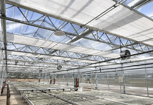 Commercial Multi-Span PC Polycarbonate <b>Greenhouse</b> with Galvanized Steel Frame <b>for</b> High-Yield Vegetable Farming - Product Image 2