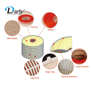 Module de <span class=keywords><strong>filtre</strong></span> lenticulaire, boîtier en acier inoxydable sanitaire de qualité alimentaire, filtres à <span class=keywords><strong>cire</strong></span> à empilage profond, matériau DE, équipements industriels - Product Image 4