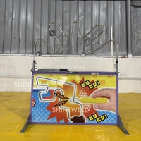 SHINEWELL Vente en gros : Jeu géant de fil électrique 'Mega Wire' pour événements de défi, jeu de fil sonore 'Buzz Wire', jeu de défi 'Beat the Buzzer', location