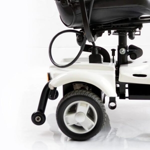 Silla de ruedas eléctrica portátil todo terreno para adultos motorizada con silla eléctrica plegable con control remoto