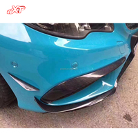 Ailerons avant en fibre de carbone W207 pour Mercedes Benz Classe E W212 Version Sport Kit carrosserie aérodynamique séparateur avant 2014-15