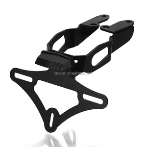 Accesorios de motocicleta soporte de matrícula Z400 para <span class=keywords><strong>Kawasaki</strong></span> Z <span class=keywords><strong>250</strong></span> 400 soporte de número Kit eliminador de orden trasero Z500 Z 500 - Product Image 1