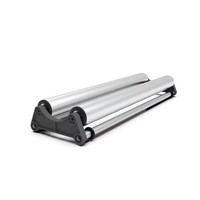 Support de matériaux de rouleau de vinyle Support de rouleau de matériau de film de média mobile de 45mm de large avec une bonne capacité de charge