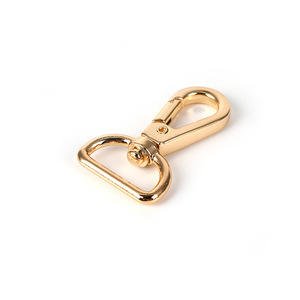 Hebilla de aleación de zinc con gancho chino para bolsos y accesorios, pieza de ferretería resistente, número de pieza HY 1008 - Product Image 1