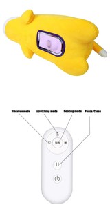 Jouets sexuels Masturbation féminine gode Machine sexuelle rétractable automatique télécommande poupée oreiller <span class=keywords><strong>peluche</strong></span> jouet Masturbation vibrateur - Product Image 6