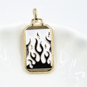 Estilo de moda goteo aceite Ojo del diablo medusas Hip-Hop encantos <span class=keywords><strong>Tarot</strong></span> tarjeta colgante collar - Product Image 4