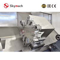 Torno CNC de Bancada Inclinada Horizontal BR650D con Capacidad de Fresado de 3 Ejes y Sistema de Control Fanuc