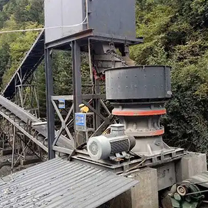Attrezzatura per Frantumazione Roccia su Larga Scala, Frantoio a Cono Idraulico Mobile Monocilindrico per Macchinari Minerari e Cave - Product Image 2