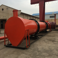 Séchoir rotatif à tambour unique à faible consommation de carburant 10-50t/h – Équipement de séchage industriel pour copeaux de bois, sciure et coques de riz