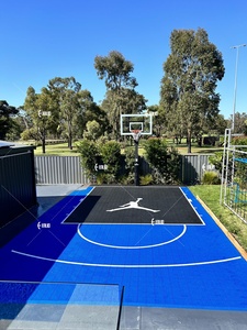 Suelo Deportivo Enlio, Material SES con Certificación FIBA para Cancha de Baloncesto, Suelo Encastrable de Fácil Instalación - Product Image 4