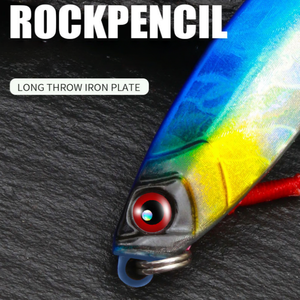 Leurre de pêche SNEDA à pénétration améliorée avec hameçons triples à double bordure, cuillère métallique lourde 7/10/15g pour lancer super longue distance - Product Image 3