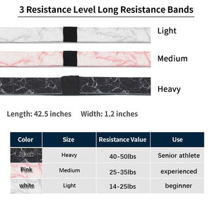 Dinuo Nieuwe Versie Voor Heupbanden Set Met Esdoornblad Ontwerp Latex Yoga <span class=keywords><strong>Loop</strong></span> Custom Hip Lange Weerstand Bands Set - Product Image 3