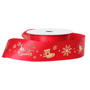 Cintas de una cara de alta calidad 100% poliéster 1,<span class=keywords><strong>5</strong></span> pulgadas-Logotipo personalizado estampado en oro, cinta de regalo personalizada al por mayor - Product Image 6