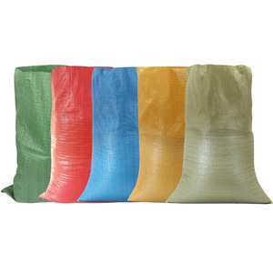 Fábrica de China, precio al por mayor barato, nuevos sacos tejidos de plástico <span class=keywords><strong>PP</strong></span> de Color liso vacíos desechables - Product Image 6