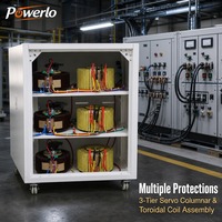 Régulateur de tension triphasé 380V pour protection de réseau, stabilisateur AVR, régulateur de tension triphasé pour utilisation en machine industrielle