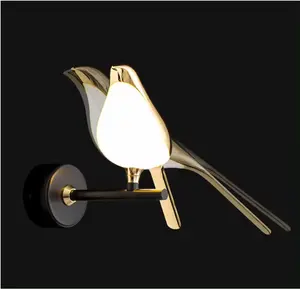 Настенные светильники в форме птицы