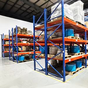 חובה כבדה אחסון פלדה קר ללא רבב מתכת רצפה מערכת מזנינים סלקטיביים למדפים מחסן מירוצים מחסן - Product Image 4