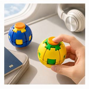 High Value Push Activated Gyro Ball Mechanical Sensory Gadget Handheld Focus Aid Office Travel Gift Wholesale Pack - Product Image 6