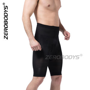ZEROBODYS W071 Shapewear sculptant pour homme à taille haute, effet ventre plat, rehausseur de fesses, avec logo personnalisé, pour corriger les creux des hanches - Product Image 6