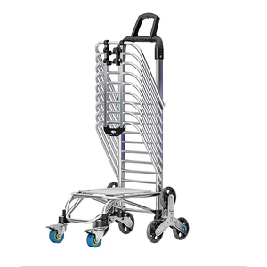 किराना पोर्टेबल शॉपिंग कार्ट सीढ़ियों पर चढ़ने वाली सीढ़ी ट्रॉली घरेलू बुजुर्ग सब्जियां खींचने वाली सब्जियां गाड़ी - Product Image 6