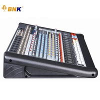 Fournisseur d'usine Console de mixage audio alimentée par 8/12 canaux mélangeur de son avec amplificateur de système de son pour les MJR-12 de fête
