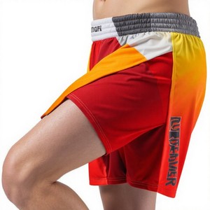 Jiujitsu Bjj Casual Athelic <strong>Shorts</strong> With 2 in 1 Double Layer Gym <strong>Lady</strong> Women Men 2 Layer Running <strong>Shorts</strong> - Product Image 4
