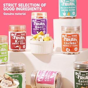 Petop Factory - <span class=keywords><strong>Alimento</strong></span> Puro <span class=keywords><strong>para</strong></span> <span class=keywords><strong>Perros</strong></span>, Pechuga de Pollo, Yema de Huevo, Hígado de Pollo, Salmón, <span class=keywords><strong>Sin</strong></span> Aditivos, Golosina Natural Cruda, <span class=keywords><strong>Alimento</strong></span> Liofilizado <span class=keywords><strong>para</strong></span> <span class=keywords><strong>Perros</strong></span> - Product Image 3