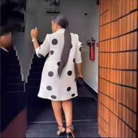 2024 nouveau haut de gamme Style étranger ample chemise robe été décontracté Miyake robe plissée grande taille