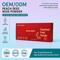 Poudre de pépins de pêche OEM ODM Marque privée Vente en gros Graines de chanvre Jujube Baies de Goji pour autres compléments de santé