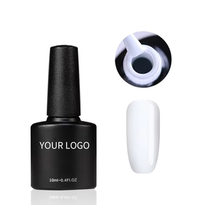 Esmalte de Uñas en Gel Semipermanente, Color Blanco Lechoso, 250 ml, Modelos Explosivos, Blanco y Negro - Product Image 5