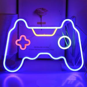 <span class=keywords><strong>ไฟ</strong></span>นีออนอะคริลิค LED backboard คอนโซลเกมและตัวควบคุมสัญลักษณ์การออกแบบการระบุตัวตนสำหรับห้อง eSports - Product Image 3