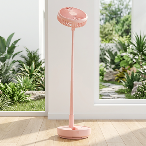 Ventilador de Aire Plegable Portátil de 8 Pulgadas, 7200mAh, Recargable por USB, Control Remoto, Altura Ajustable, para Uso en Exteriores, Hogar y Escritorio - Product Image 4