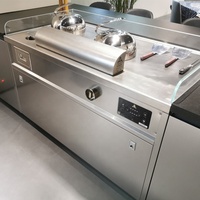 Hôtel commercial Restaurant Restauration Buffet Équipement Hospitalier Teppanyaki Grill Table pour Fête et Mariage