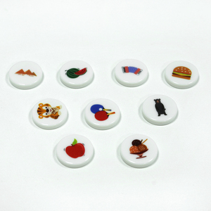 Disques de jeu ronds personnalisés avec <span class=keywords><strong>image</strong></span> de dessin animé, jetons éducatifs pour enfants, pièces de jeu en plastique imprimées - Product Image 6