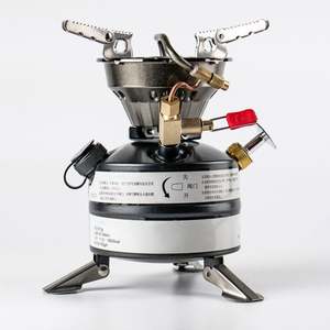 Réchaud de <span class=keywords><strong>camping</strong></span> pliable en acier pour gaz et diesel, avec application manuelle, pour barbecue et voyage, <span class=keywords><strong>accessoire</strong></span> de stockage de carburant liquide - Product Image 1