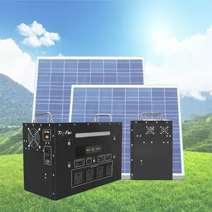 Fabriek Prijs 2500W 2560wh Portable Solar Generator Energie-opslag Batterij Voor Zonnepanelen