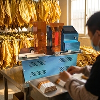 Machine à rouler les cigarettes électrique entièrement automatique professionnelle, machine à rouler les cigarettes de qualité commerciale pour usage domestique