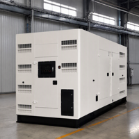 Groupe électrogène diesel industriel CRYOMAX, armoire de commande, refroidissement par eau, démarrage électrique 12V/24V DC, modèle DS pour usage commercial
