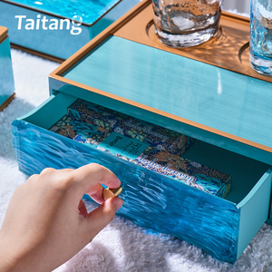 Proveedor de Cajas de Almacenamiento para Productos de Hostelería en Hoteles de Guangzhou, Juego de Accesorios de Resina Temáticos para Habitaciones de <span class=keywords><strong>Hotel</strong></span> Costero - Product Image 3