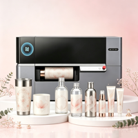 Mesin Cetak UV Silinder Rotari Satu Lintasan untuk Cetak Digital Inkjet pada Tumbler, Mug, Gelas, dan Botol Kosmetik